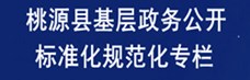 桃源县基层政务公开标准化规范化专栏