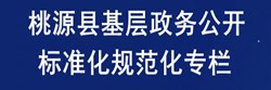 桃源县基层政务公开标准化规范化专栏