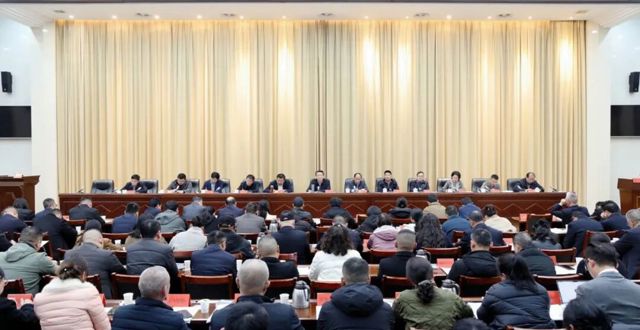 桃源县企业服务年、招商攻坚年、项目建设年行动动员大会召开