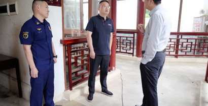 江毅督导桃花源景区安全生产和桃花源古镇盘活整改工作