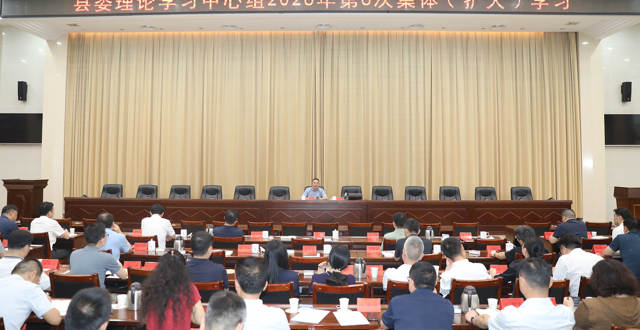 桃源县委理论学习中心组开展2026年第6次集体（扩大）学习