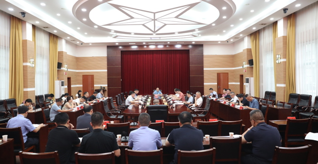 江毅主持召开县政府2026年度第6次常务会议